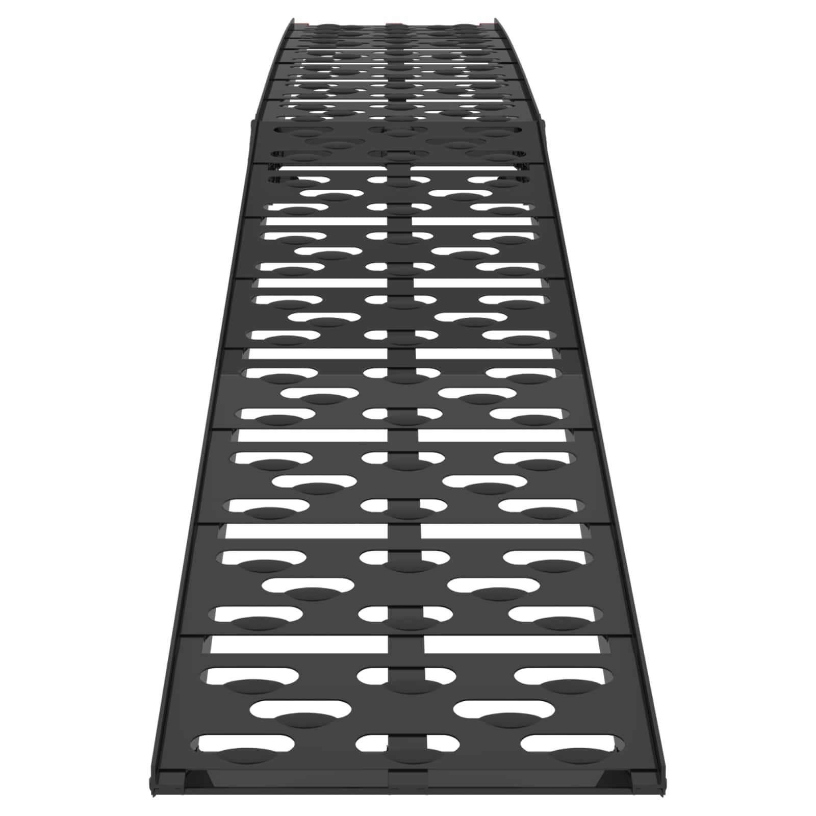 Zusammenklappbare Motorradrampe 340 kg pro Rampe 2 Stk. Silber