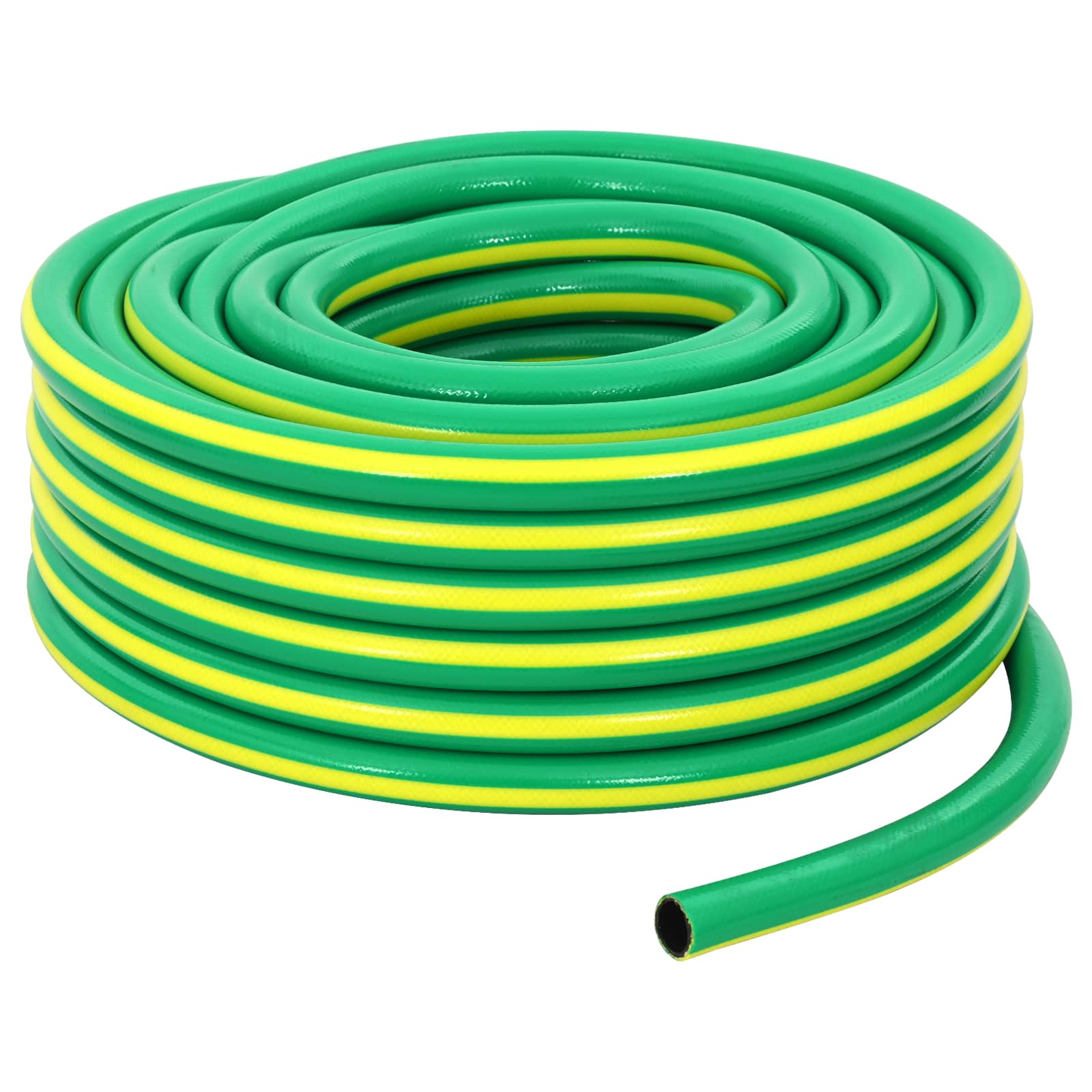 Gartenschlauch 5-lagig Grün und Gelb 1 / 2'' 10 m PVC