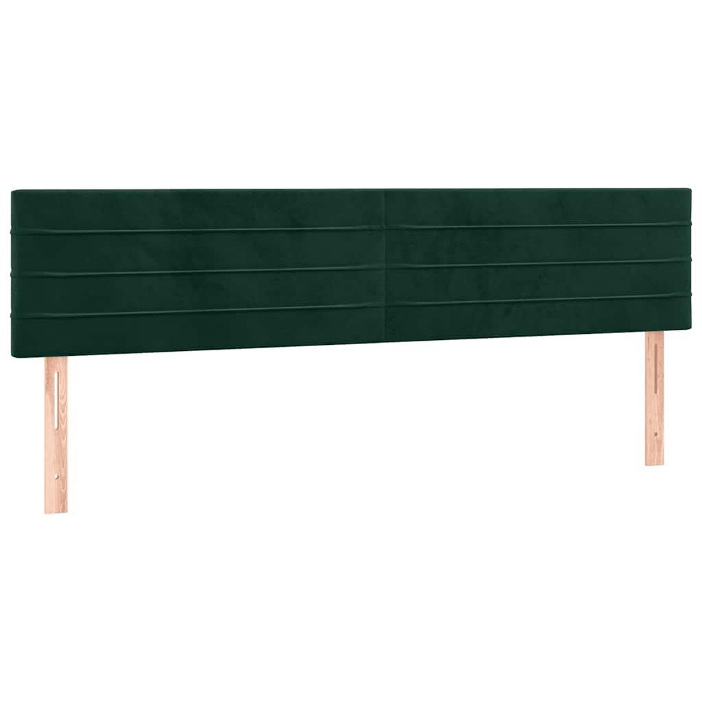 Kopfteil Hellgrau 80x5x118/128 cm Samt