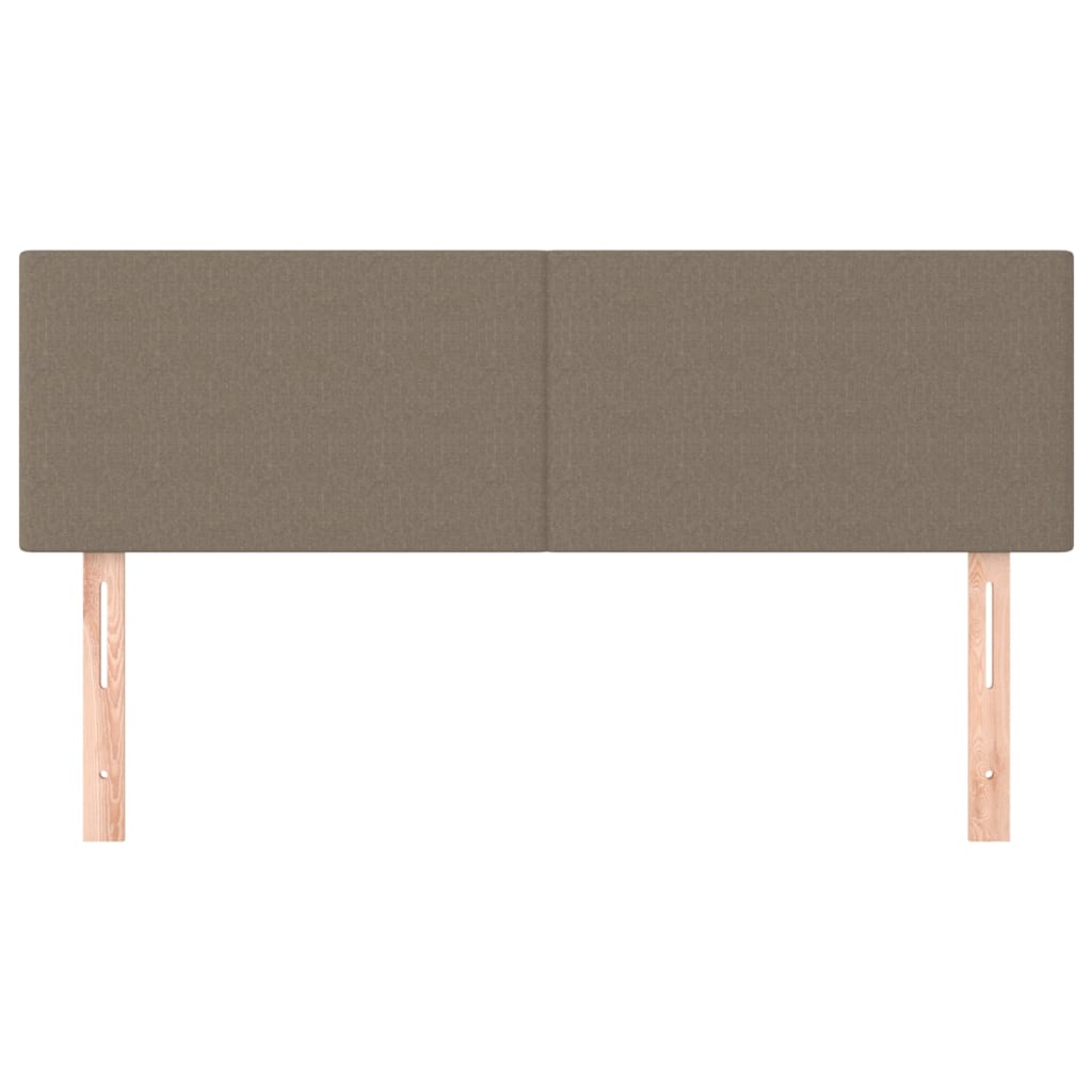 Kopfteil Hellgrau 80x5x118/128 cm Stoff