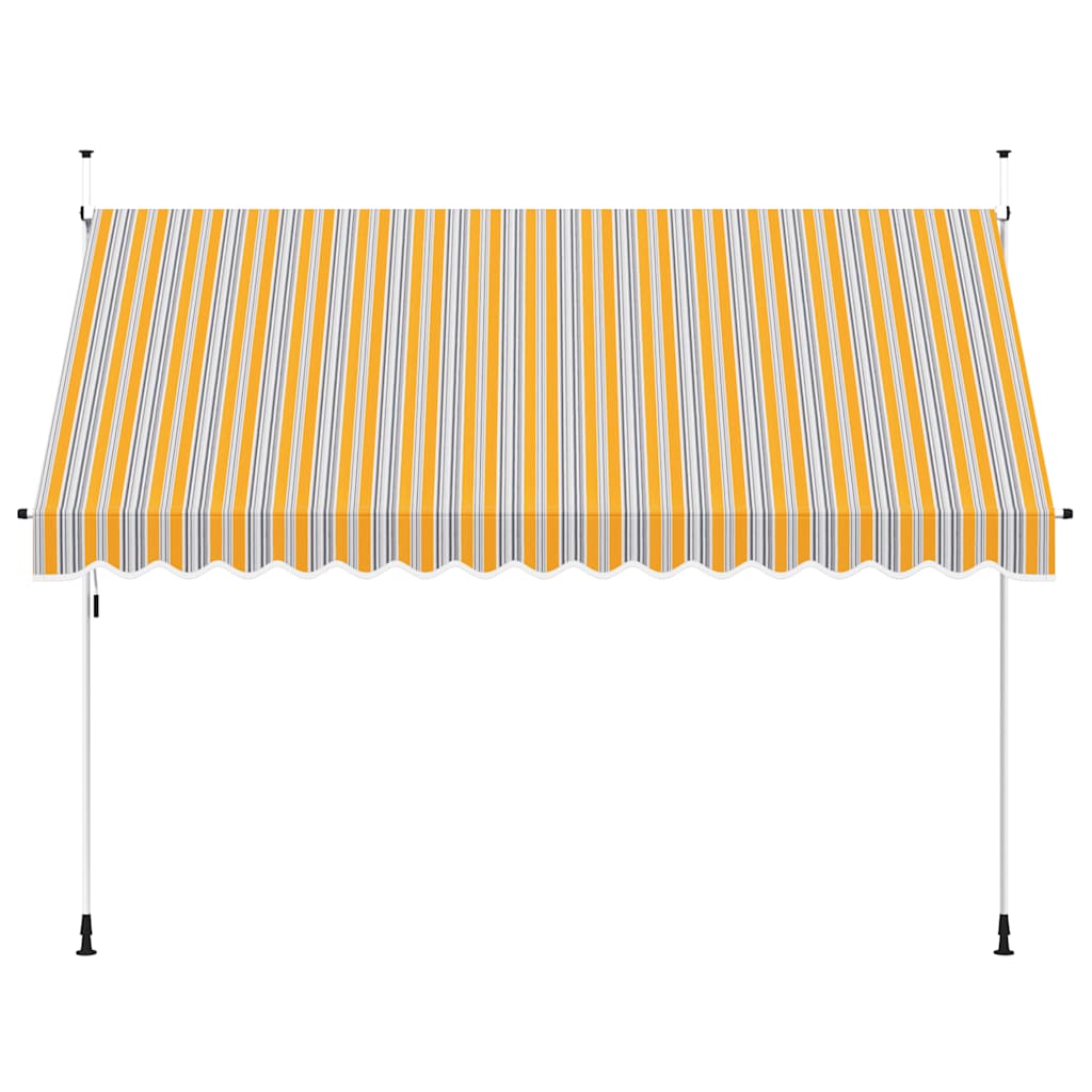 Einziehbare Markise Handbetrieben 150 cm Anthrazit