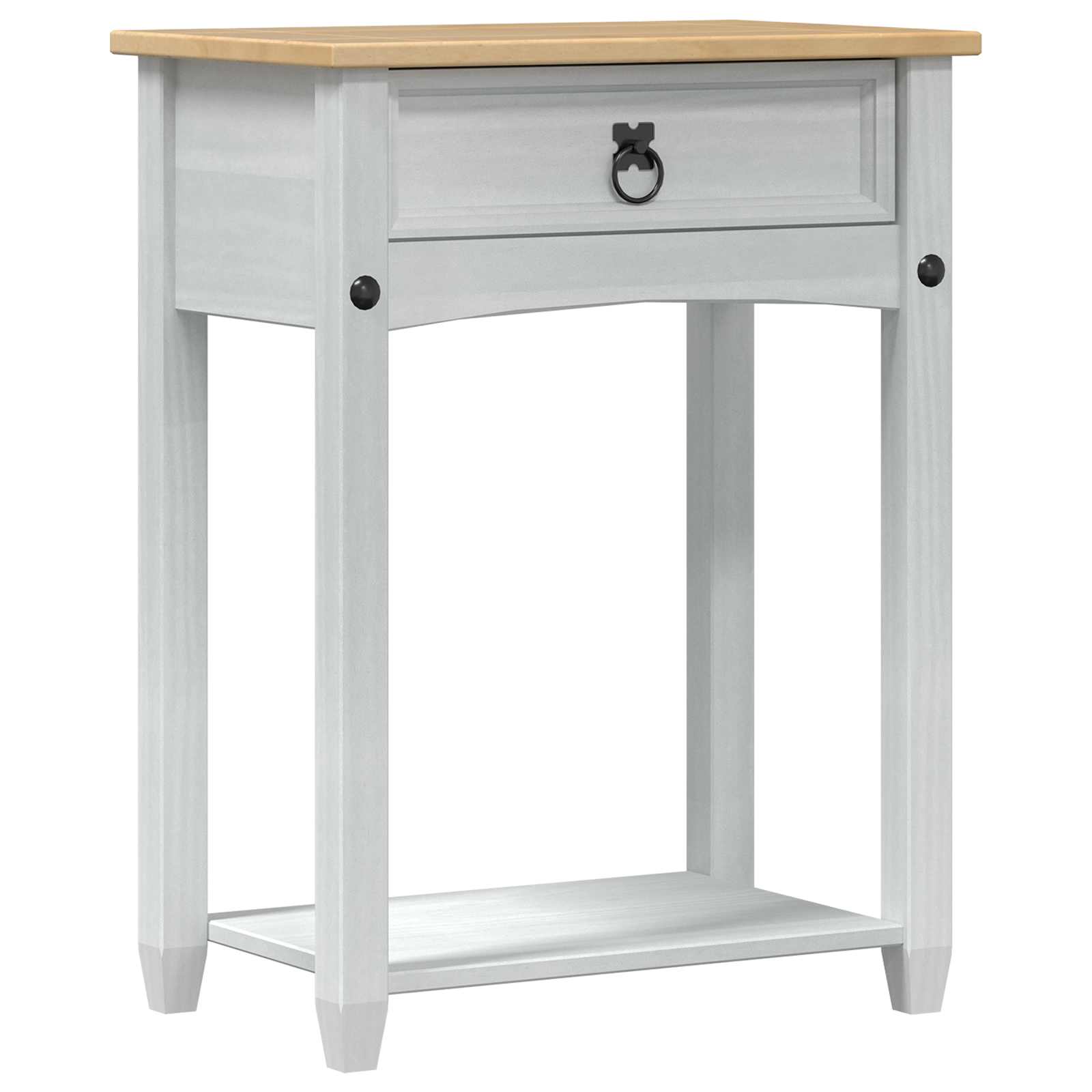 Konsolentisch Corona 55x35x73 cm Massivholz Kiefer