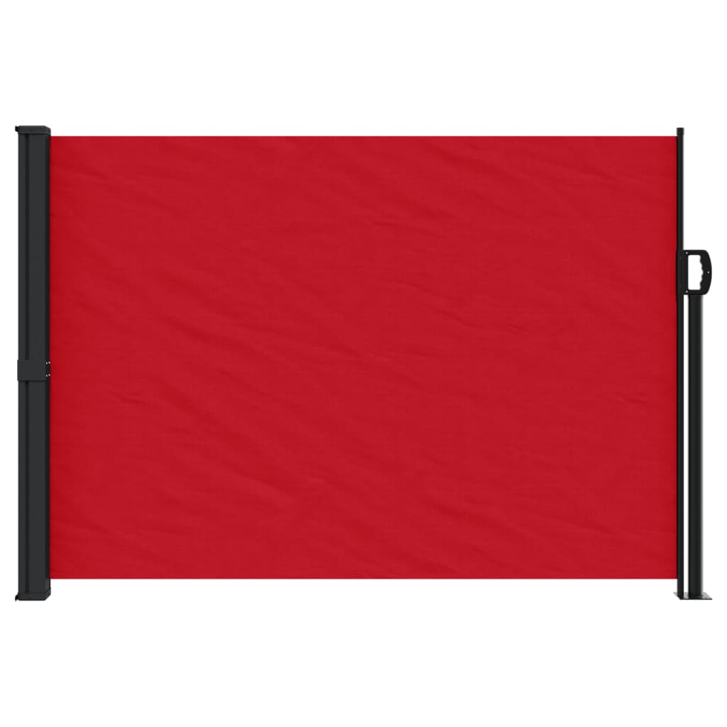 Seitenmarkise Ausziehbar Schwarz 100x300 cm