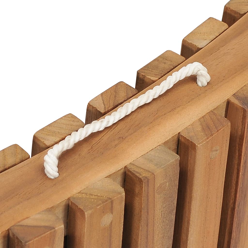 Sonnenliege Braun 198 x 55 x 58,5 cm Massivholz Teak