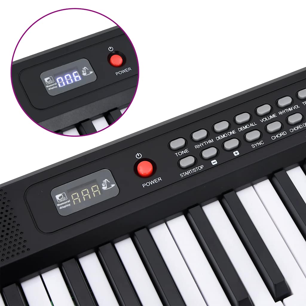 37 Tasten Klavier Elektrisches Keyboard mit Mikrofon für Kinder