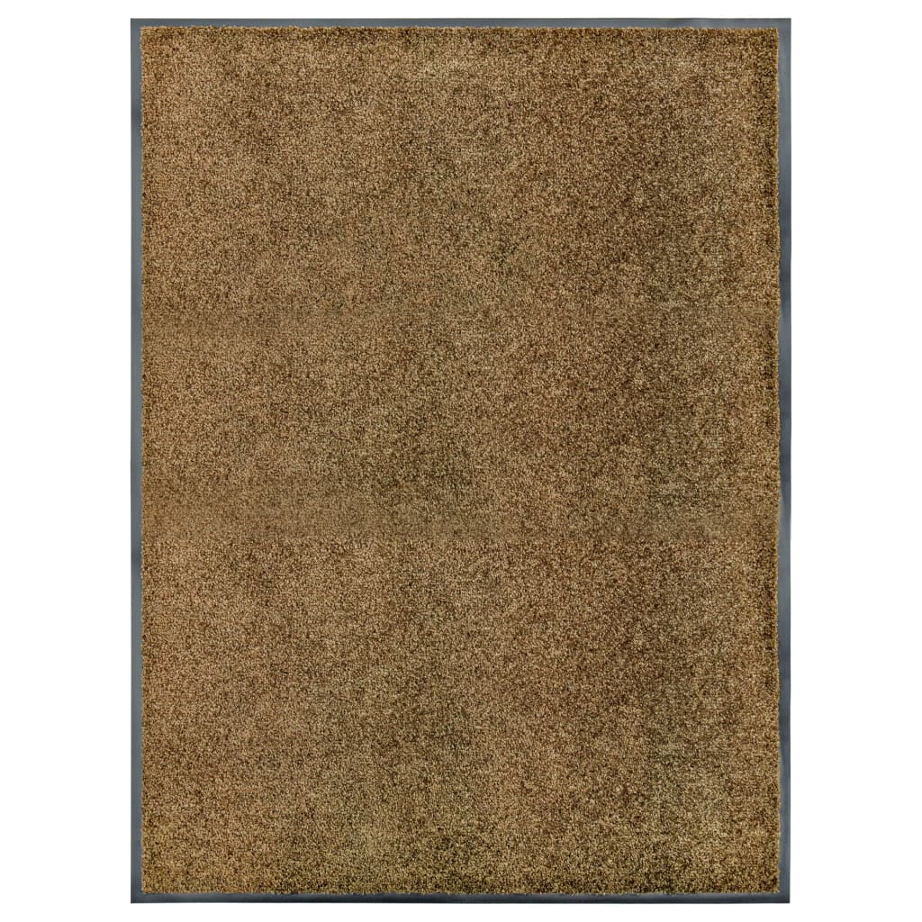 Fußmatte Waschbar Anthrazit 120x180 cm
