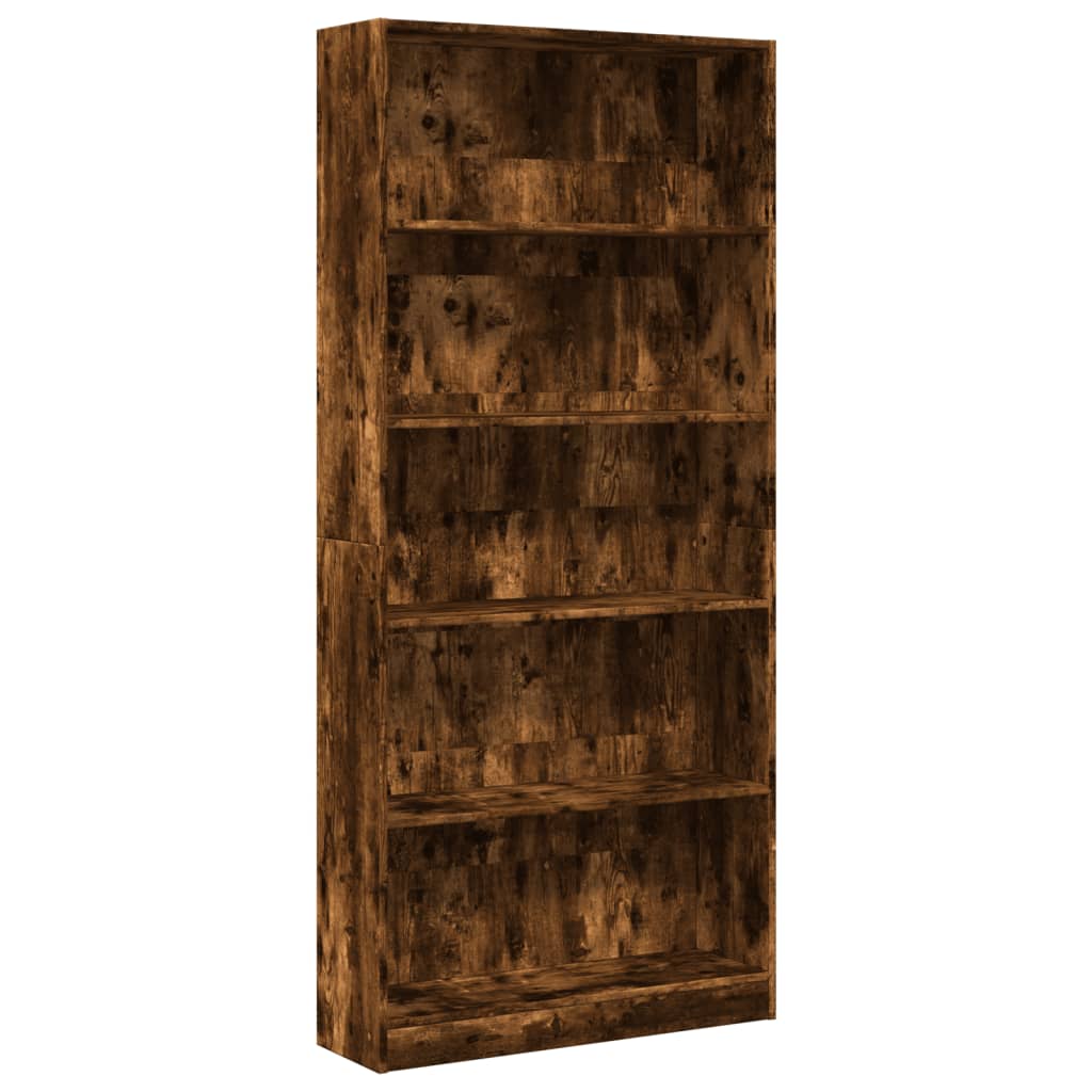 Bücherregal Weiß 40x24x75 cm Holzwerkstoff