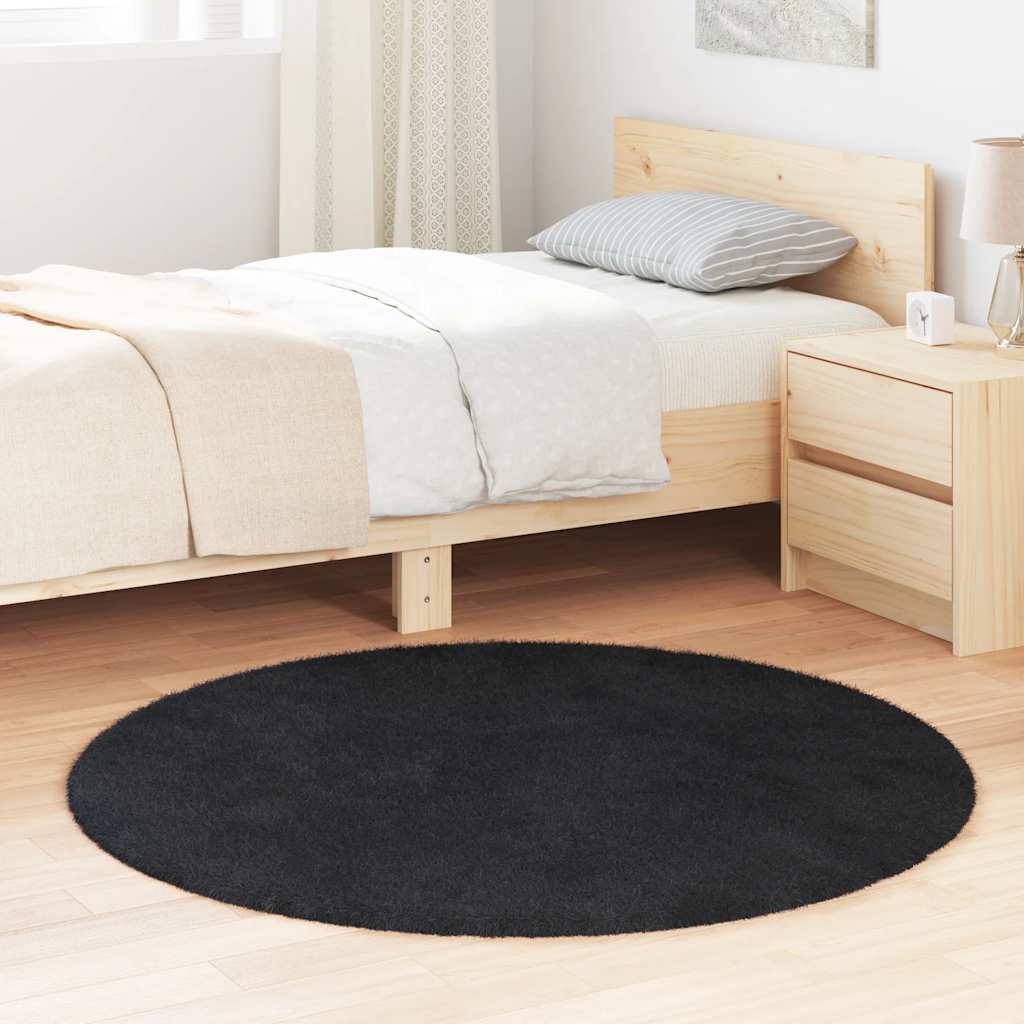 Teppich Shaggy Hochflor NAVARRA Beige 60x100 cm Polyester