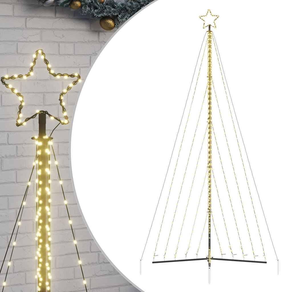 LED Weihnachtsbaum 339 LEDs Warmweiß 187 cm