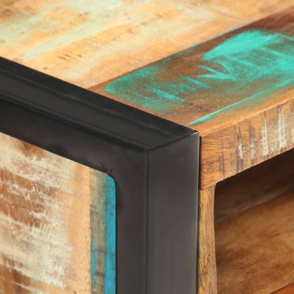 Nachttisch 40x35x55 cm Massivholz Mango
