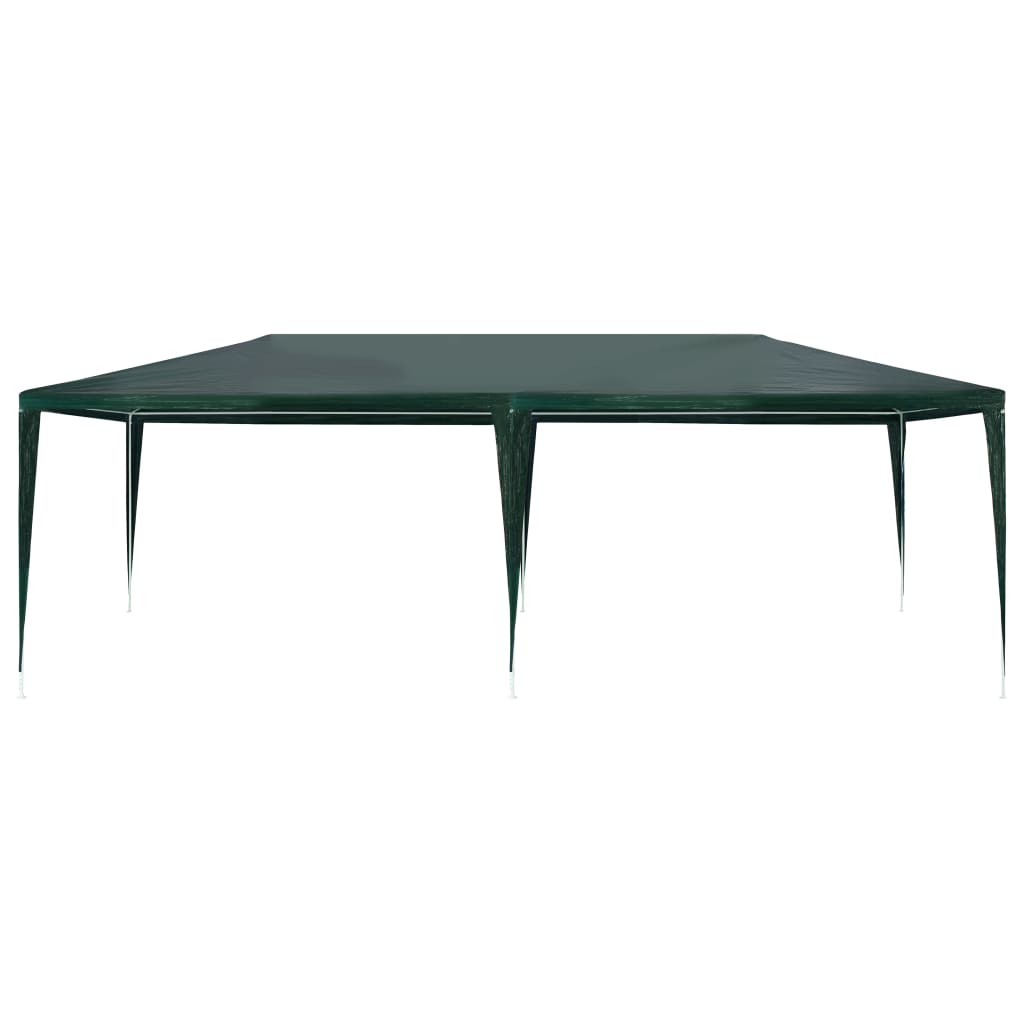 Partyzelt 400 x 300 x 255 cm Rot PE und Stahl