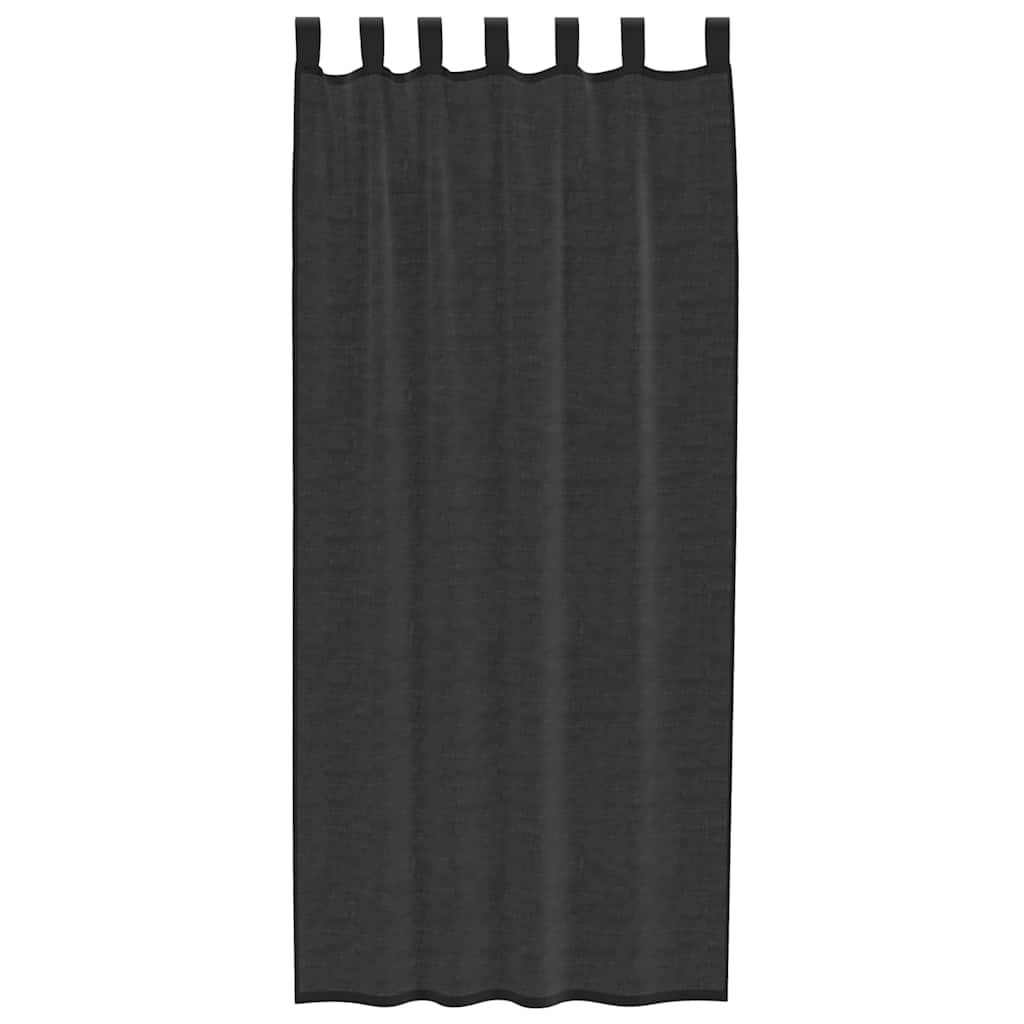 Voile Vorhänge mit Ösen 2 Stk. Apfelgrün 140x140 cm