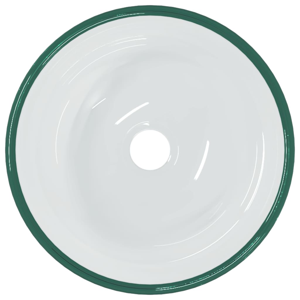 Waschbecken Hartglas 35x12 cm Transparent