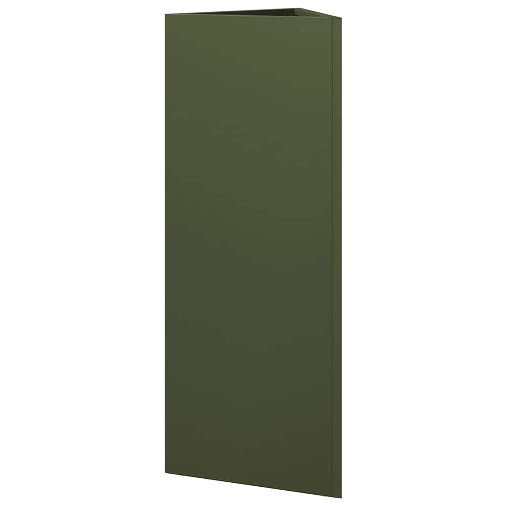 Pflanzkübel 30x26x75 cm Cortenstahl