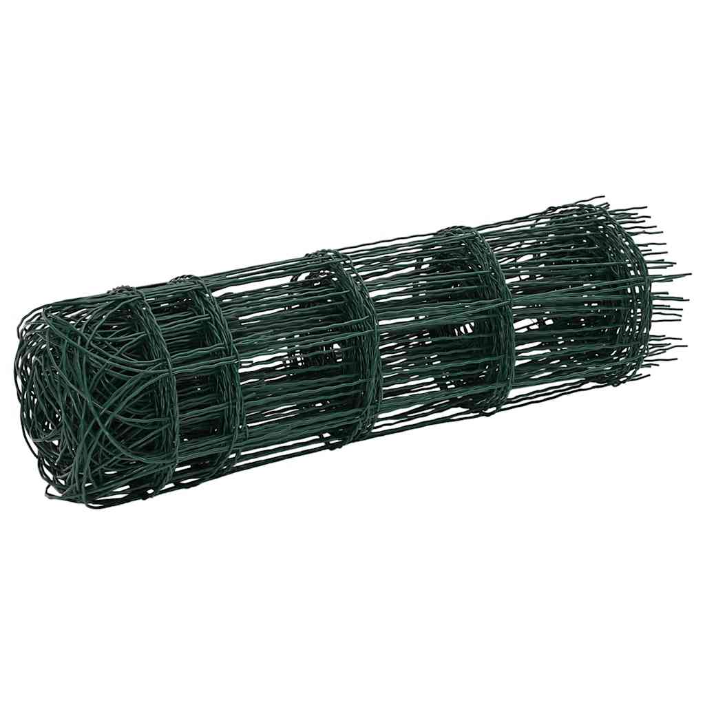 Beetzaun Pulverbeschichtetes Eisen 10x0,4 m