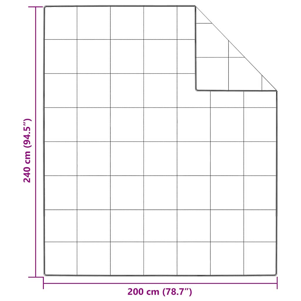 Winterbettdecke Weiß 155 x 200 cm Feder