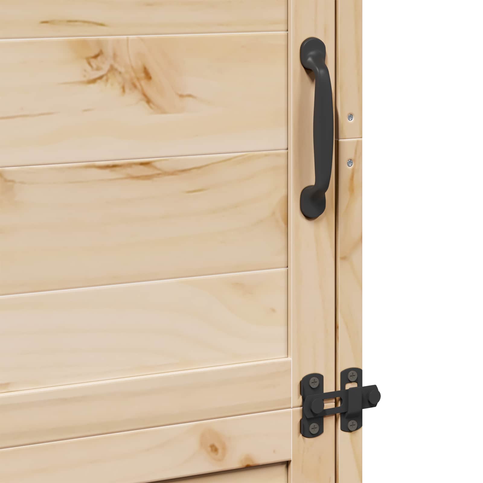 Gartenschuppen Natur 59 x 56 x 113,5 cm Massivholz aus Fichte