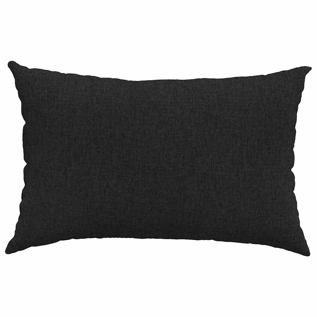 Sofakissen 2 pcs Hellgrau 50 x 30 cm Stoff