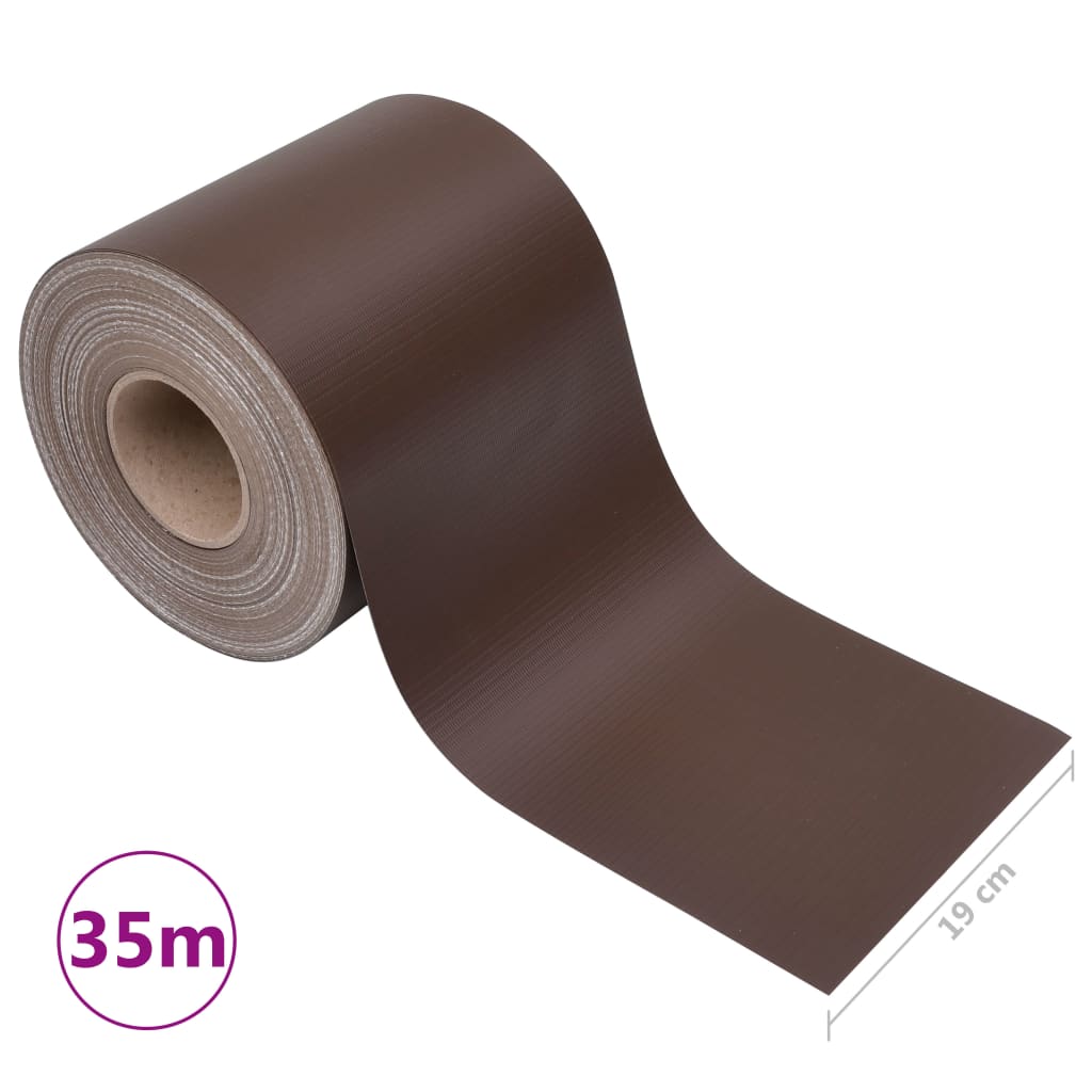 Garten-Sichtschutz 4 Stk. PVC 35x0,19 m Grün