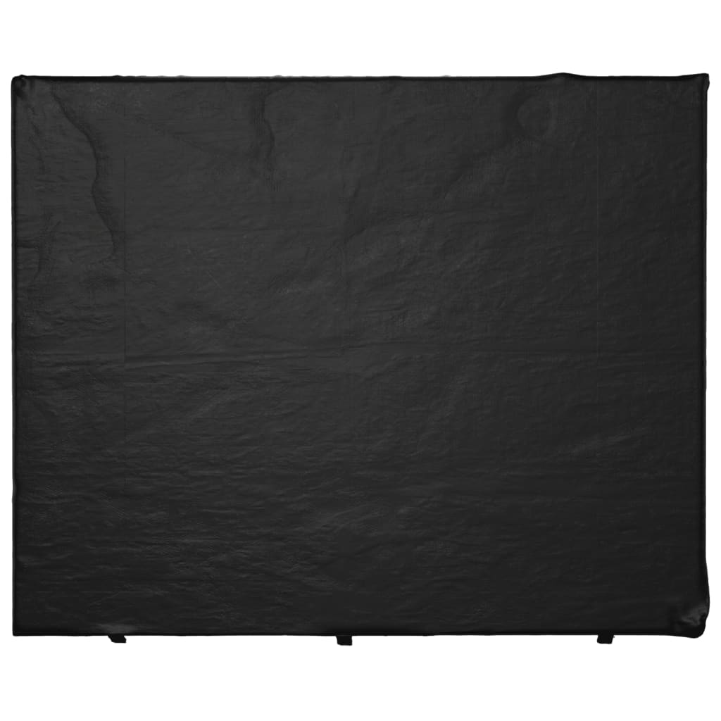 Hollywoodschaukel-Abdeckungen 2 Stk. 10 Ösen 255x145x170 cm