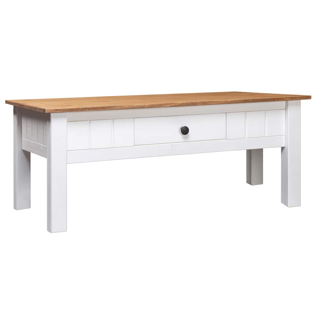 Couchtisch 100x60x43,5 cm Massivholz Panama-Kiefer