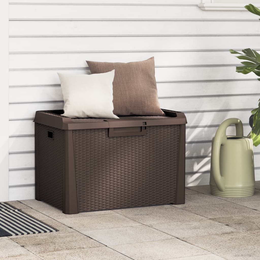 Gartentruhe Anthrazit 125 L PP