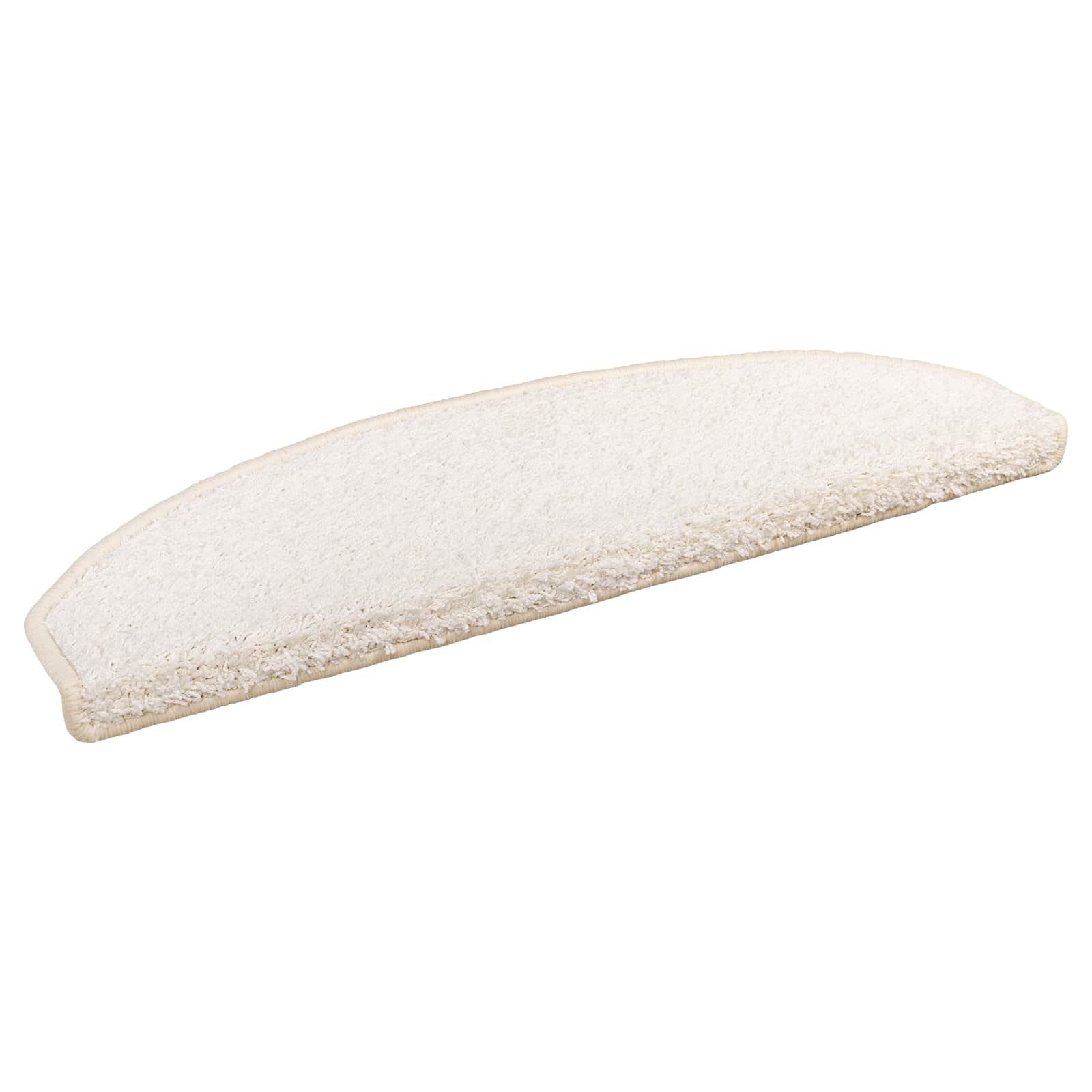 Stufenmatten 15 Stk. 56x17x3 cm Grau Halbrund