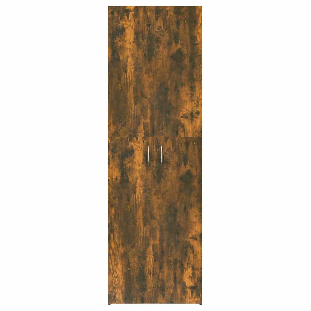 Aktenschrank Weiß 60x32x153 cm Holzwerkstoff