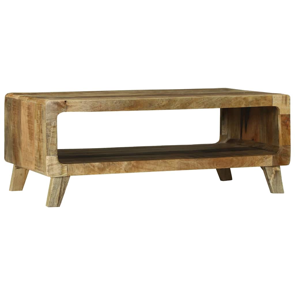 Couchtisch 90 x 50 x 35 cm Massives upgecyceltes Holz