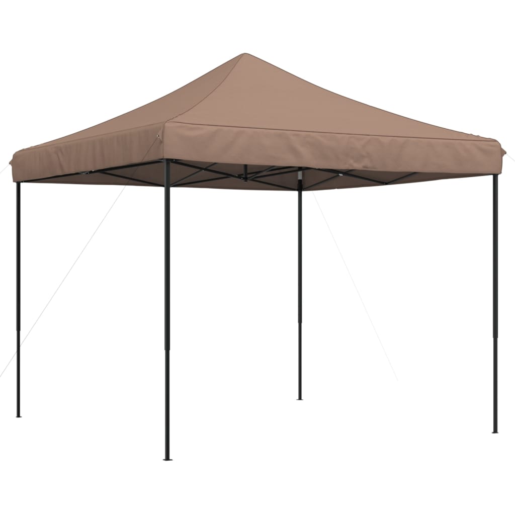 Partyzelt Faltbar Pop-Up Schwarz 292x292x315 cm