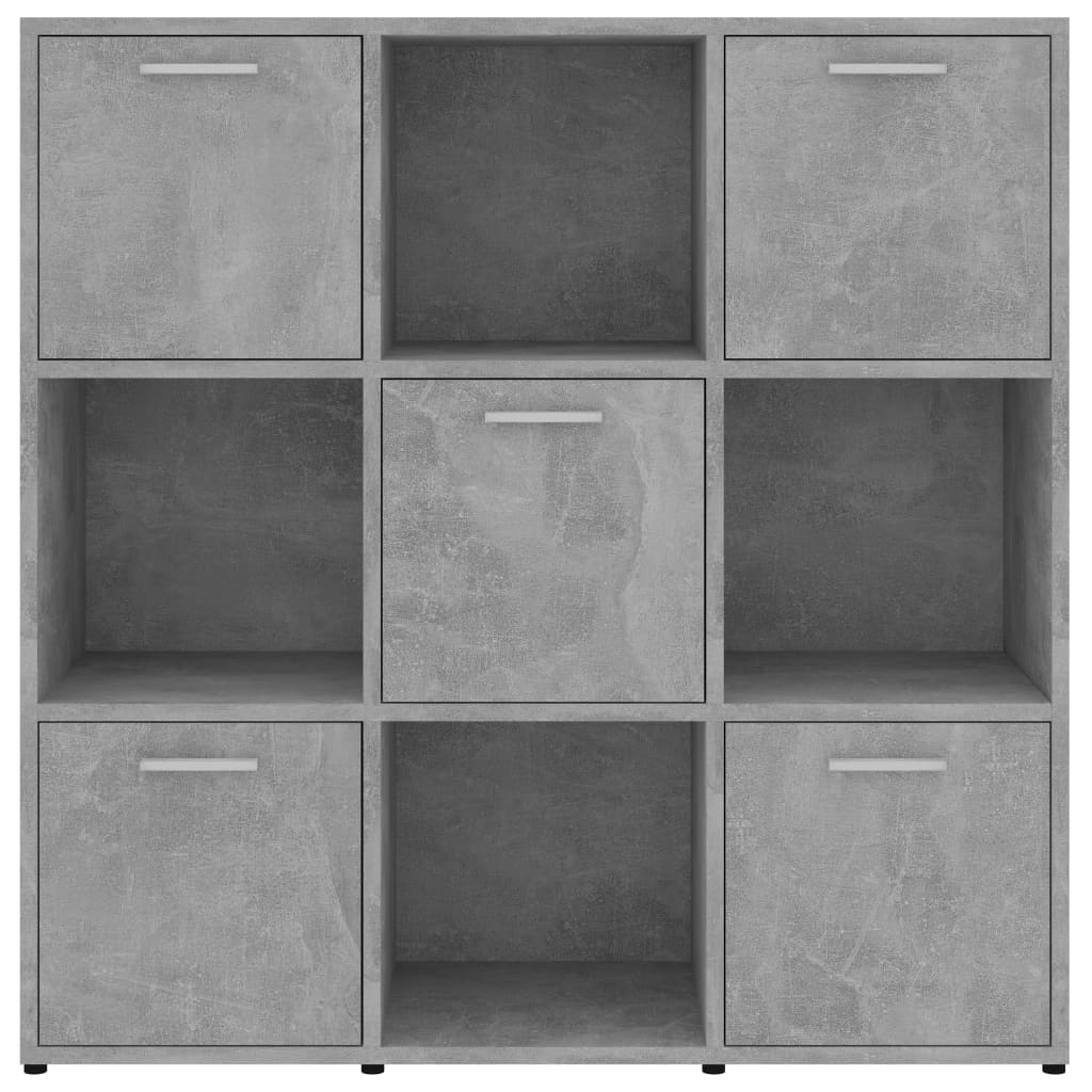 Bücherregal Weiß 90x30x90 cm Holzwerkstoff