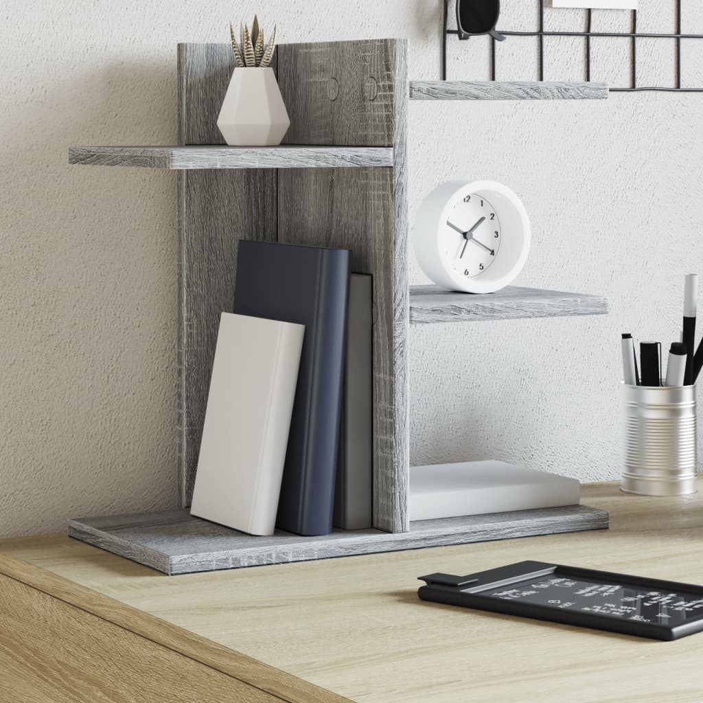 Schreibtisch-Organizer Weiß 42x21,5x42 cm Holzwerkstoff