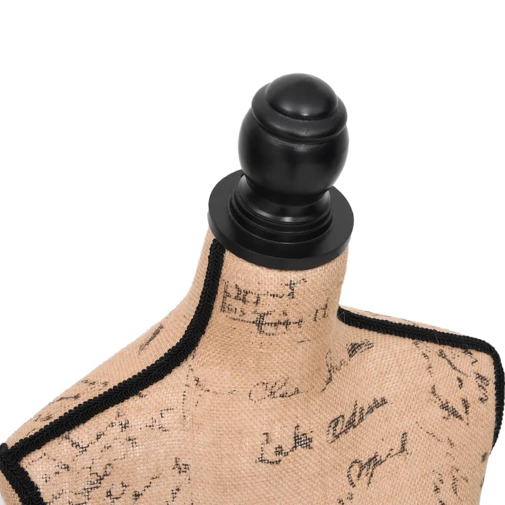 Damenbüste Schneiderpuppe Büste Torso Angezogen Mannequin Schwarz