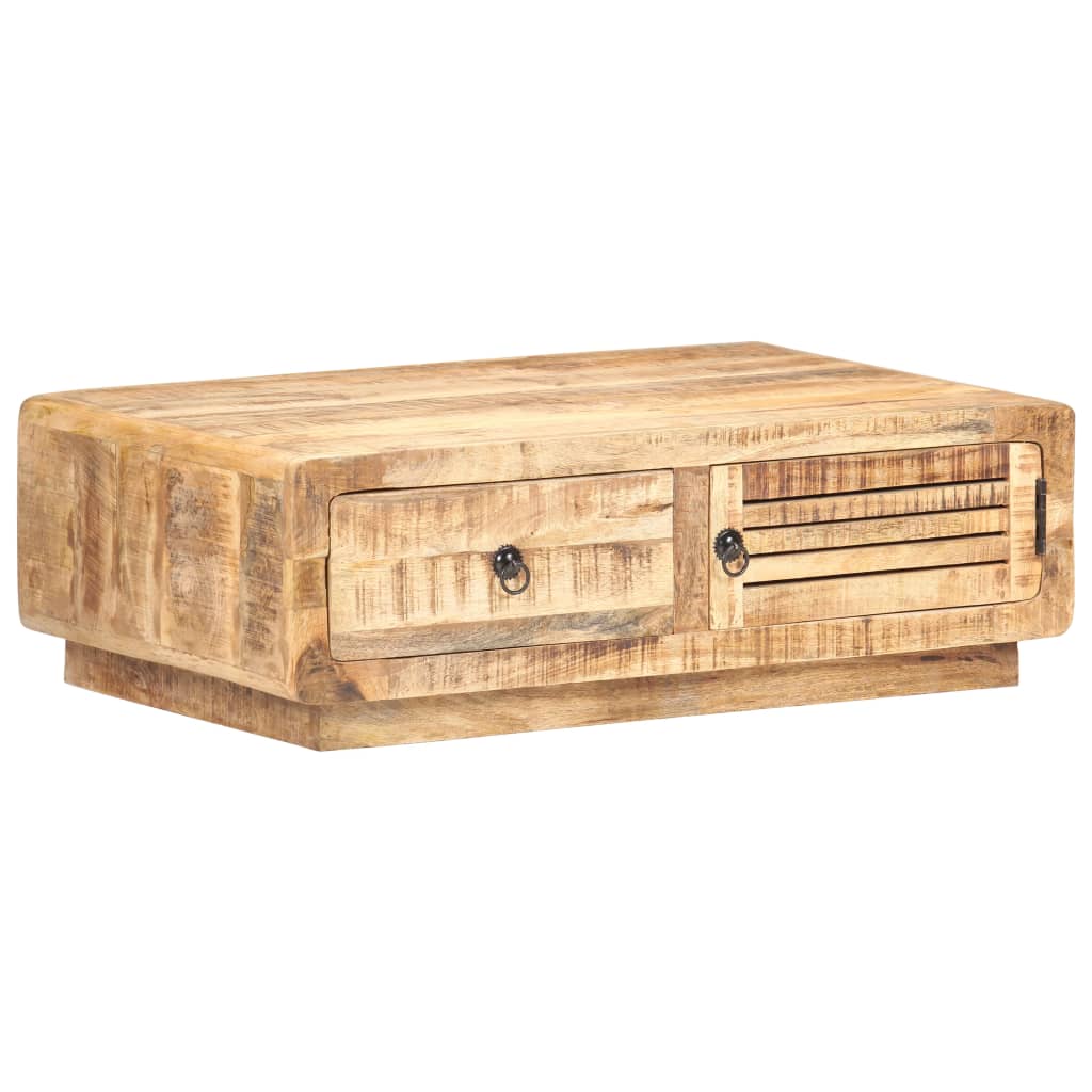 Couchtisch 89x55x29 cm Altholz Massiv