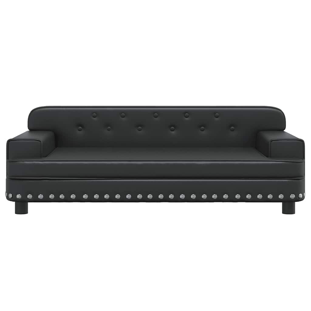 Hundebett Rosa 90x53x30 cm Samt