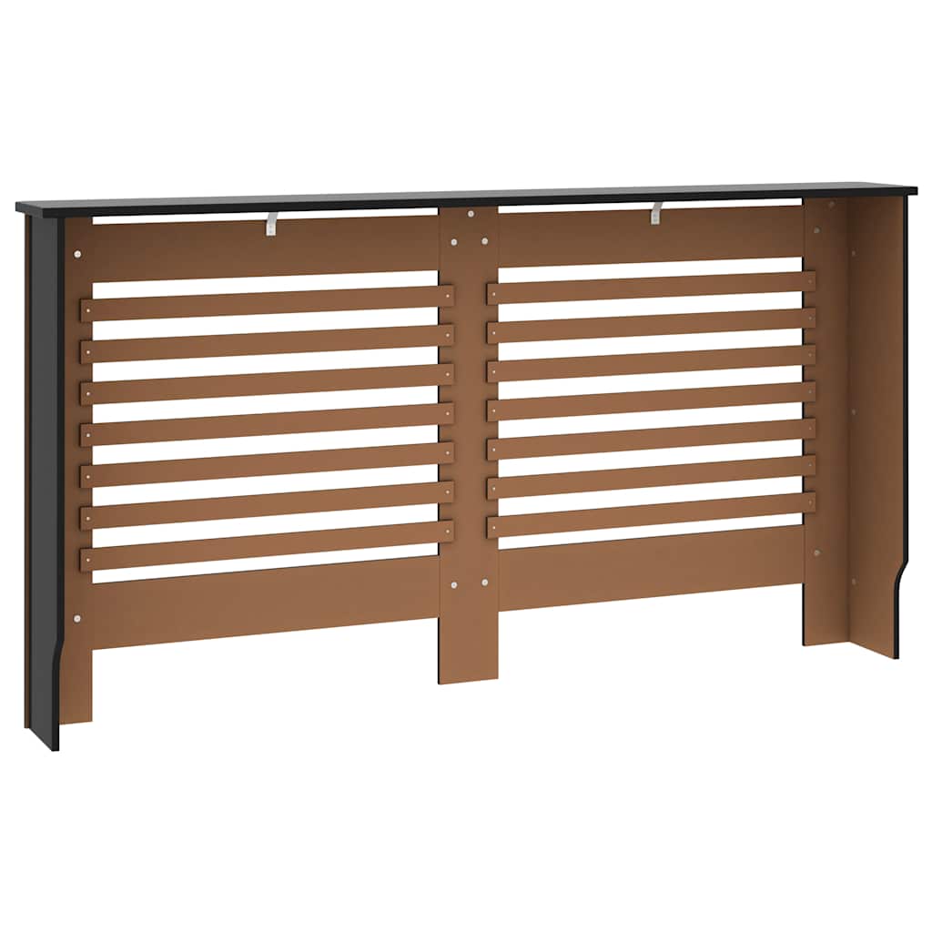 Heizkörperabdeckung Weiß 112×19×81,5 cm MDF