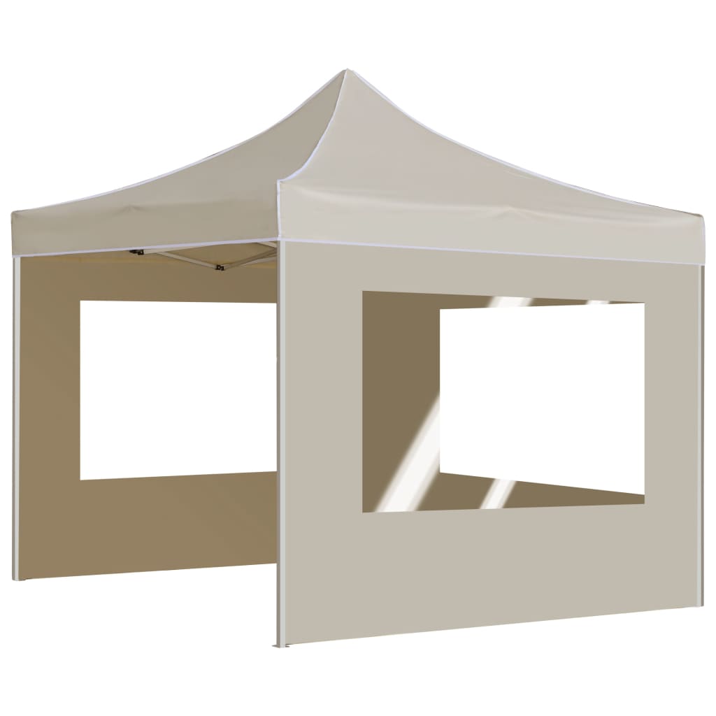 Profi-Partyzelt Faltbar Aluminium 2x2 m Anthrazit