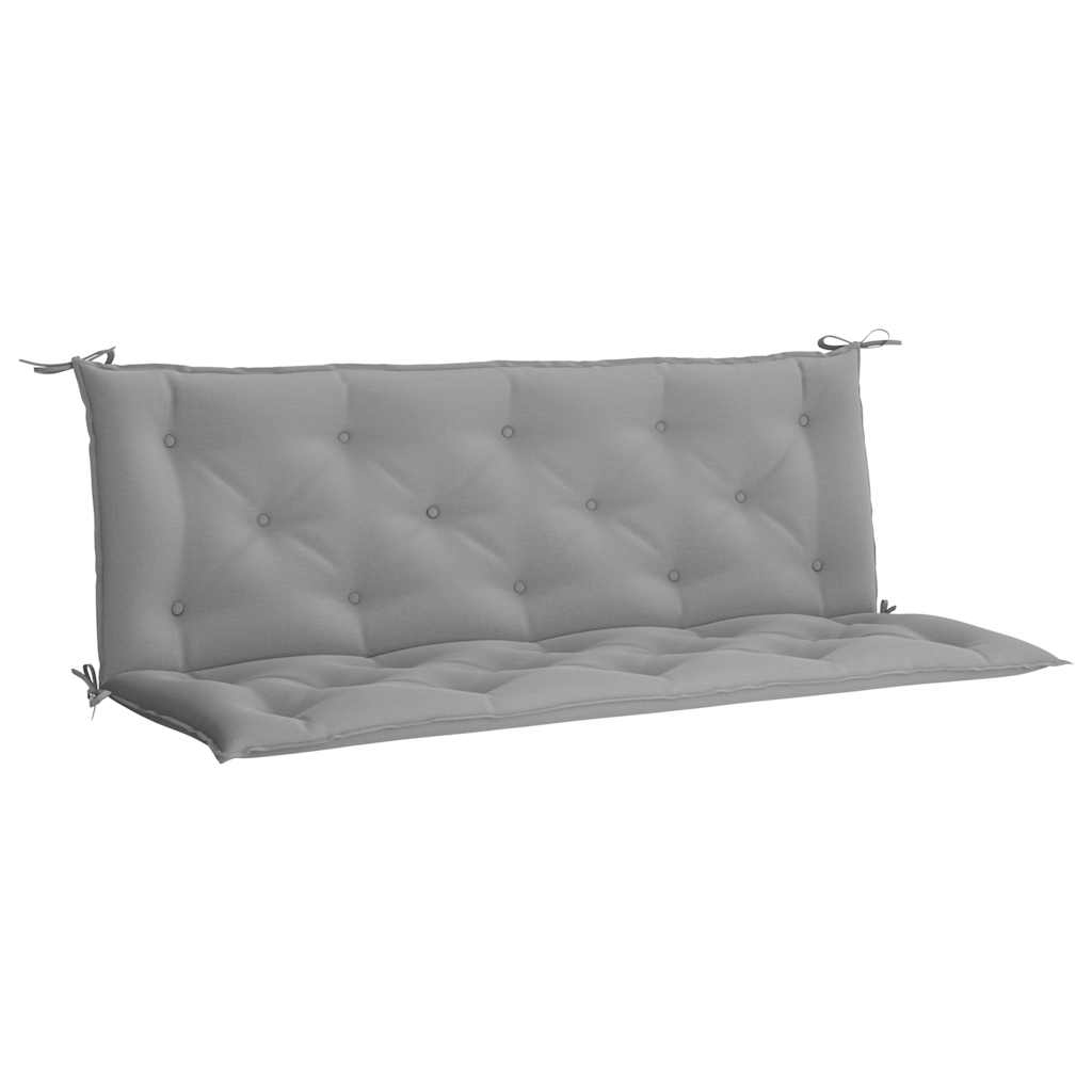 Gartenbank-Auflage Anthrazit 100x(50+50)x7 cm Oxford-Gewebe