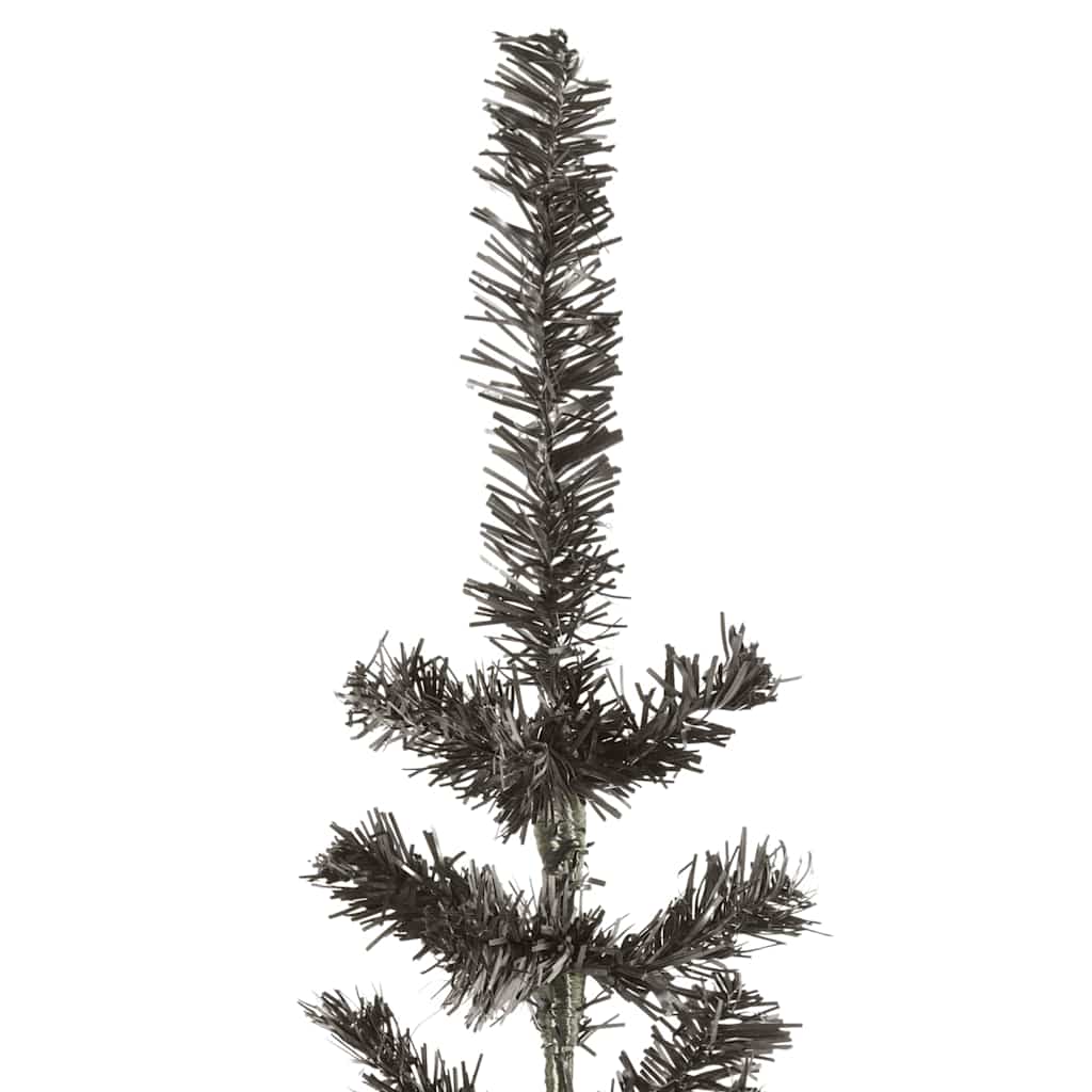 Schlanker Weihnachtsbaum Schwarz 150 cm