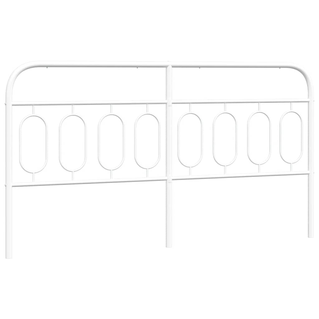 Ersatz-Kopfteil Metall Schwarz 75 cm