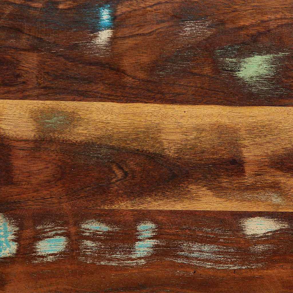 Ankleidehaken mit Regal Braun 40 x 40 x 90 cm Massivholz Mango