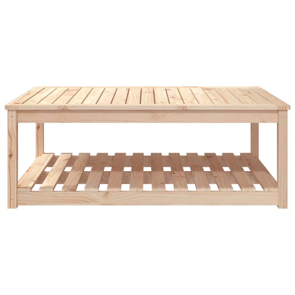 Gartentisch 82,5x50,5x45 cm Massivholz Kiefer