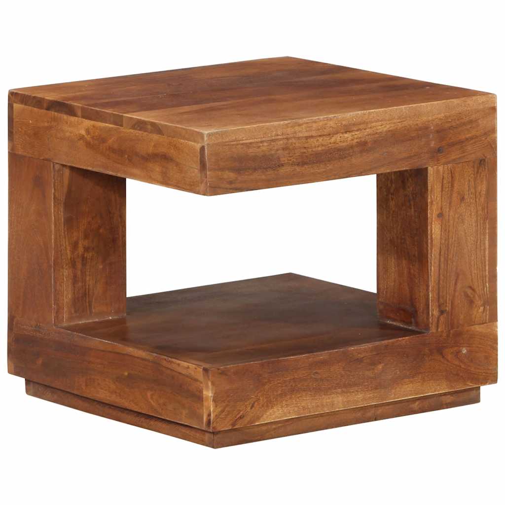Couchtisch 45x45x40 cm Massivholz Akazie