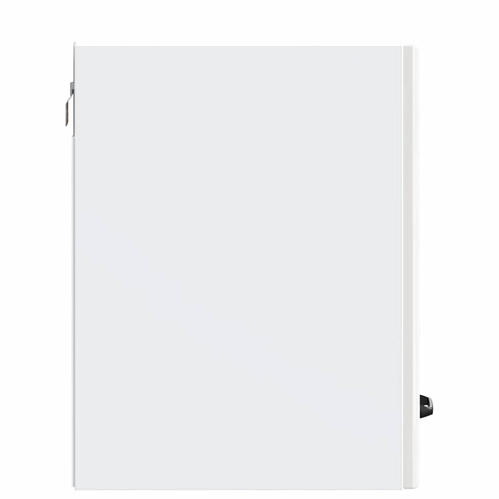 Herdumbauschränke 2 Stk. Kalmar Weiß Holzwerkstoff