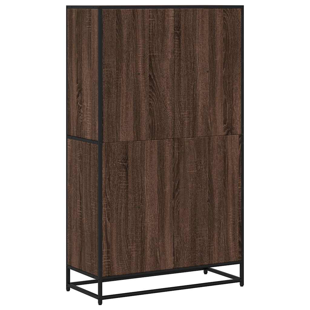 Bücherregal Schwarz 60x35x139 cm Holzwerkstoff