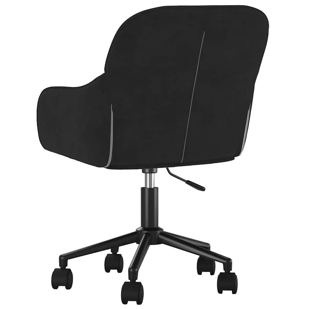 Bürostuhl Drehbar Dunkelgrün Samt