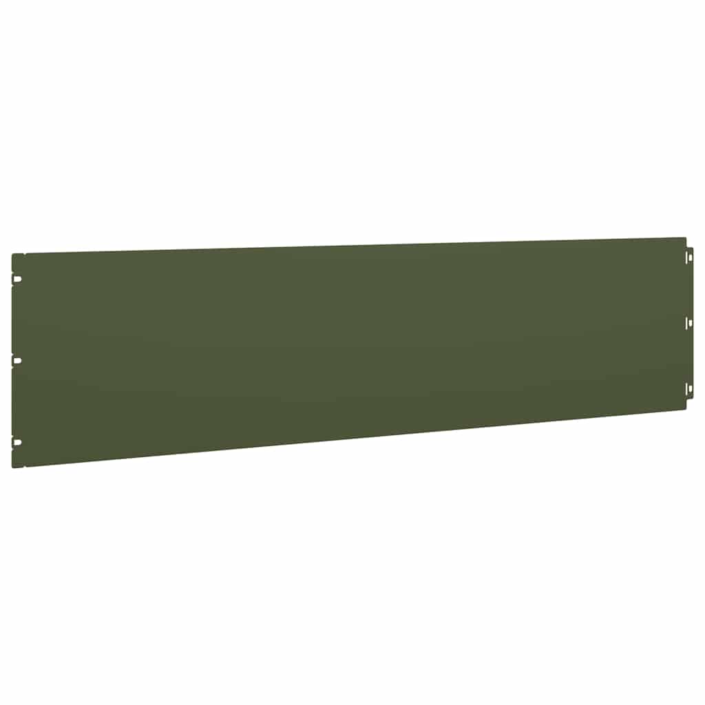 Raseneinfassung 10 pcs 10 x 103 cm Wetterfeststahl Rostig