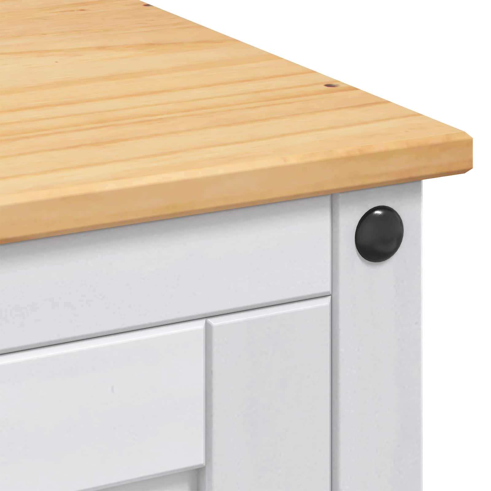 Kücheninsel Set mit Regal 3 pcs Honigwachs Massiv-Kiefer