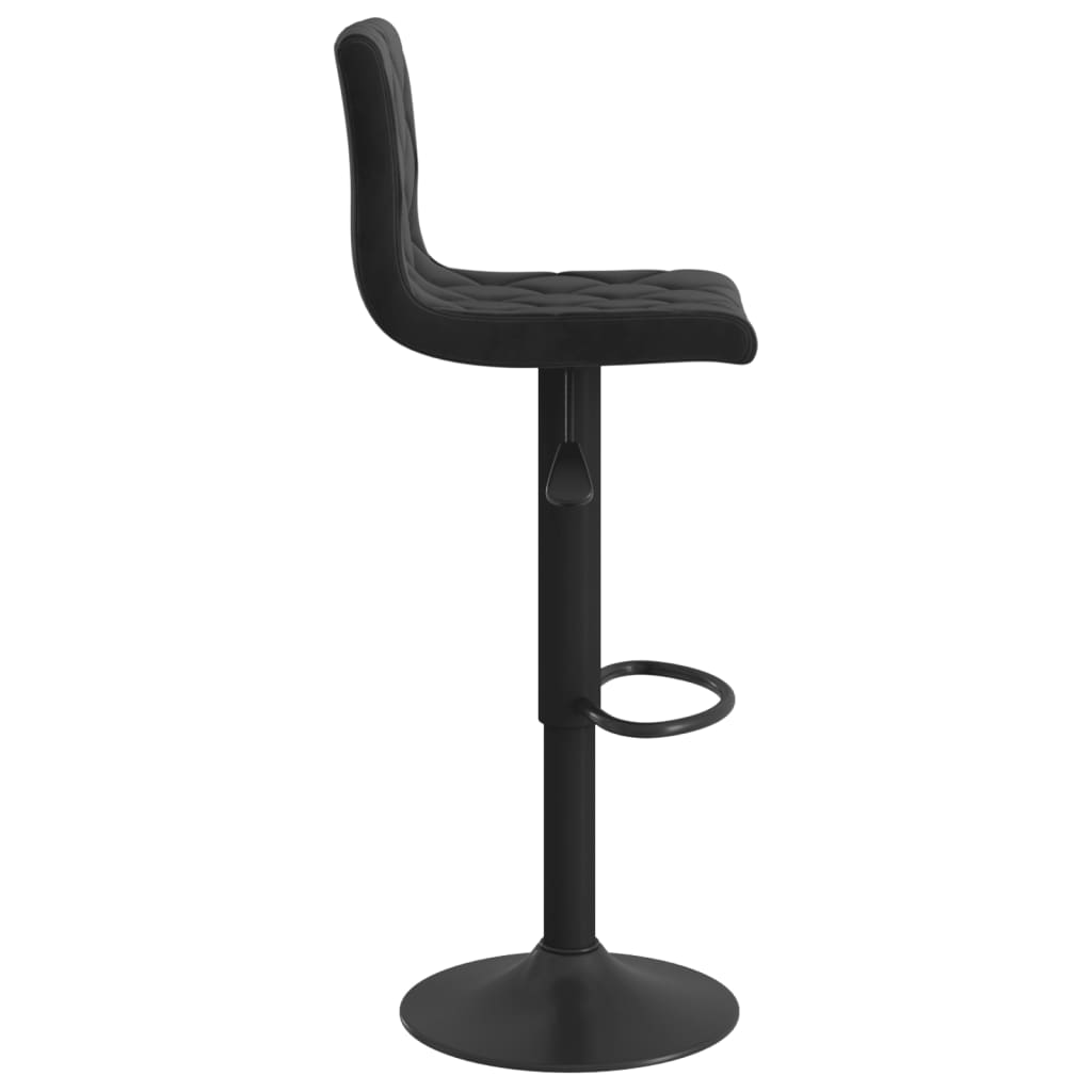 Barhocker 2 Stk. Creme Samt