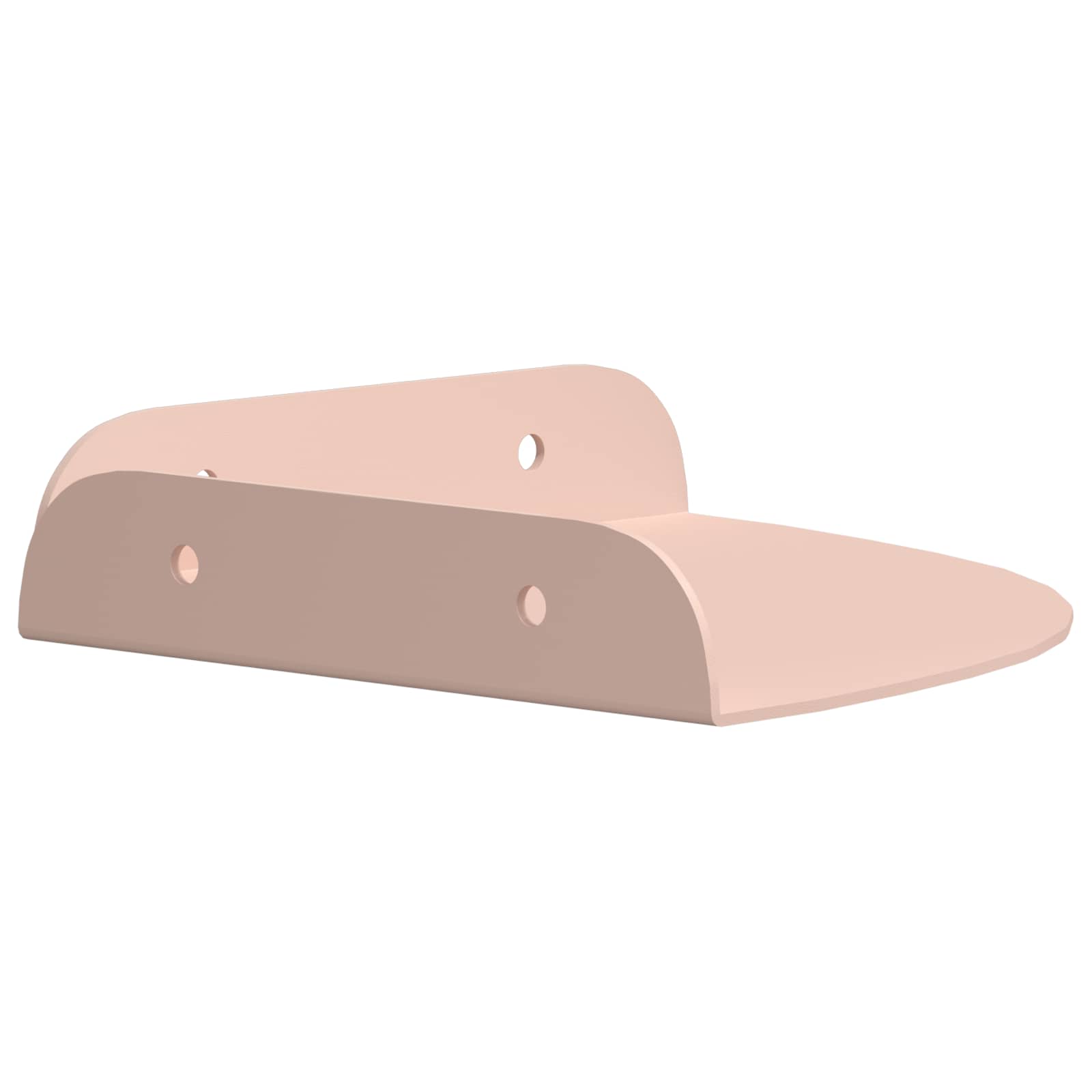 Schwebendes Regal mit Regal 2 pcs Schwarz 15 x 15 x 2 cm